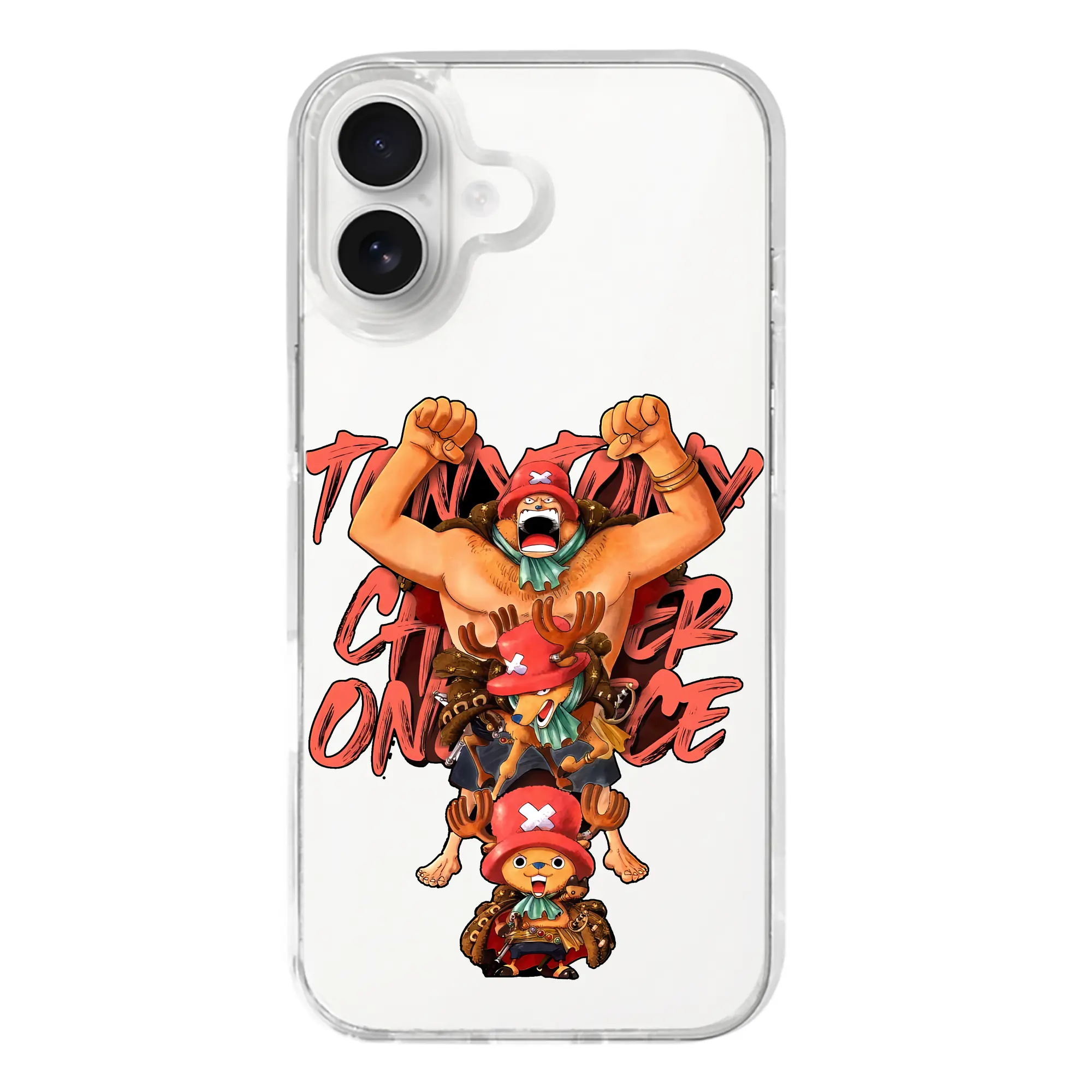 ワンピース グッズ トニートニー・チョッパー - iPhone 17シリーズ 透明スマホケース – 薄型・耐衝撃・精密フィット保護カバー